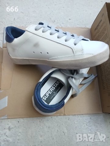 Кожени кецове Golden Goose, снимка 7 - Кецове - 51174516