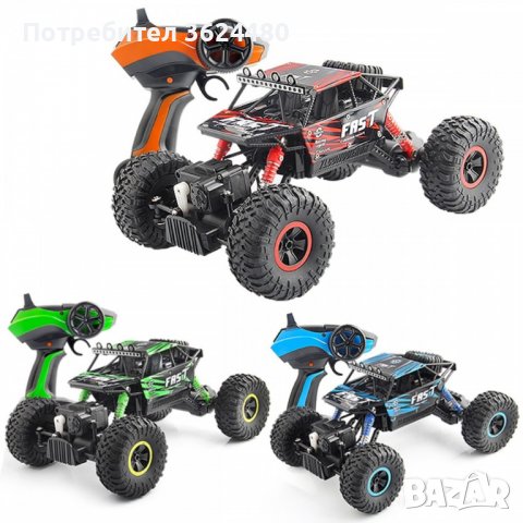  ОФРОУД АВТОМОБИЛ С ДИСТАНЦИОННО 4Х4, снимка 10 - Коли, камиони, мотори, писти - 39993002