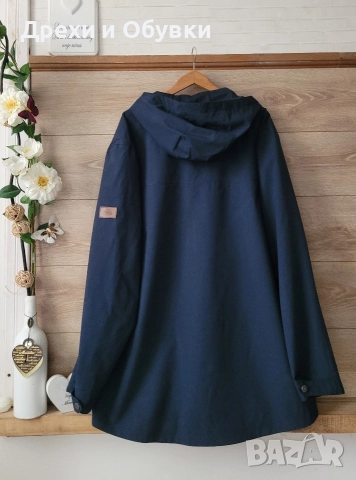 Яке с качулка 3ХЛ , снимка 3 - Якета - 52710595