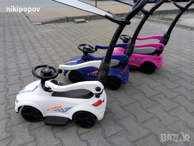 MONI Кола за бутане с дръжка Victory 2в1, снимка 6 - Коли, камиони, мотори, писти - 53564924