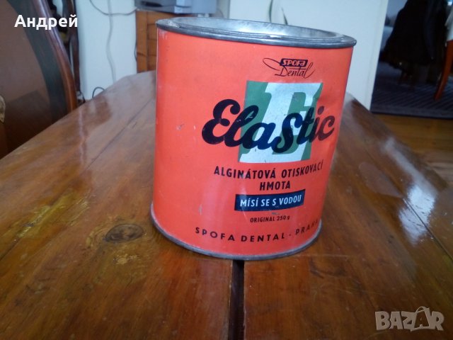 Стара кутия Elastic, снимка 3 - Други ценни предмети - 28253392