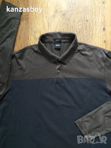 hugo boss - страхотна мъжка блуза КАТО НОВА 2ХЛ, снимка 2 - Блузи - 43256727