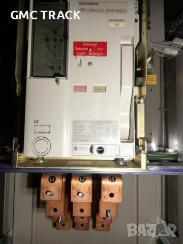 Автомат 1600А/Air Breaker Switch - Ел.табло с въздушен  прекъсвач  MITSUBISHI AE-1600-SS -1600А 3P, снимка 2 - Други машини и части - 38071947
