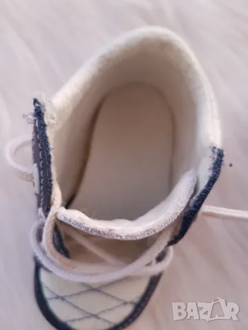 Бебешки обувки за прохождане естествена кожа Univerzál №18, снимка 9 - Бебешки обувки - 49421714