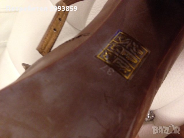 -80%Рок сандали естествена кожа*Джефри кампбел*37, снимка 8 - Дамски елегантни обувки - 33515603