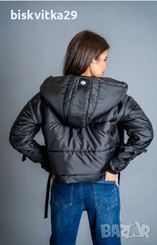 Черно яке Veteida, снимка 4 - Якета - 52795060