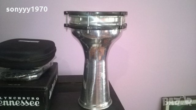 тарамбука сиво и бяло-внос сирия-30х20см