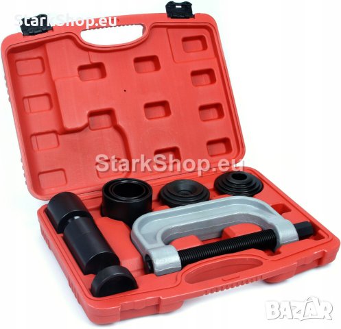  Скоба и втулки за монтаж и демонтаж на лагери и шарнири 9 части Mar-Pol, снимка 4 - Други инструменти - 40435837