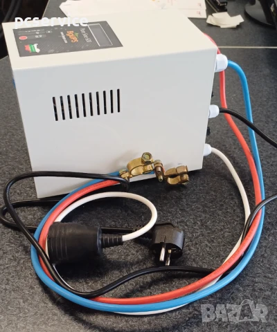 UPS с външен акумулатор. Чиста синусоида на изхода, LCD дисплей, 400W