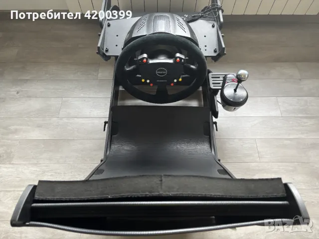 Детски Overpower sim racing rig - седалка за симулатор за деца 3-11г., снимка 7 - Джойстици и геймпадове - 48631853