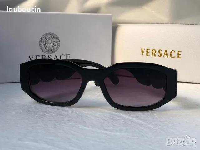 VE4361 Versace дамски слънчеви очила унисекс бели розови сини черни, снимка 10 - Слънчеви и диоптрични очила - 47742463