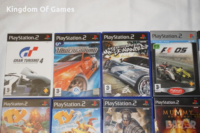 Игри за PS2 NFS Underground/Kingdom Hearts 2/Paris Dakar/Gran Turismo 4/TY 1 2/Shadow Of Rome/F1 05, снимка 2 - Игри за PlayStation - 53565949