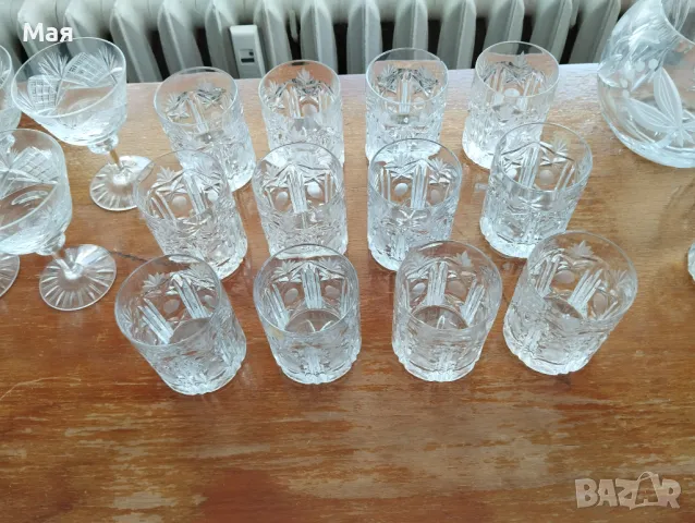 Кристални чаши за вино, шампанско, уиски, ракия, красиви и елегантни , снимка 2 - Чаши - 50370325