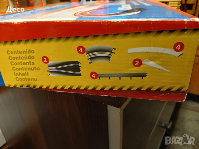 Scalextrick шикан за Ел.писта заснежен участък., снимка 8 - Колекции - 51331894