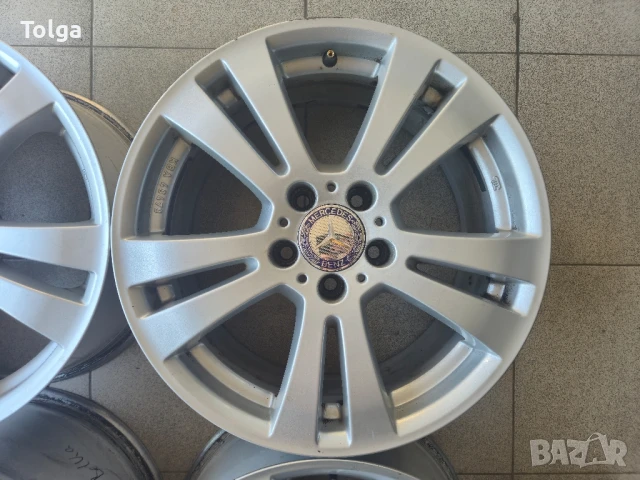 Алуминиеви джанти за Mercedes 17 5x112, снимка 4 - Гуми и джанти - 50845829