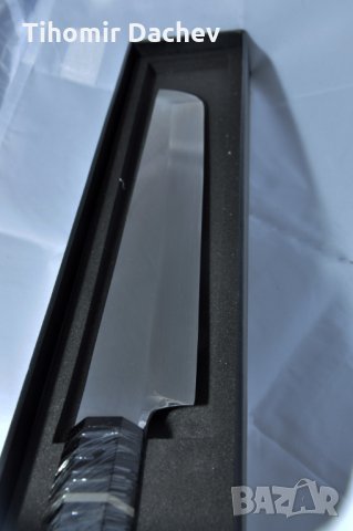 Нож едностранно заточване стомана VG10 + безплатна доставка, снимка 5 - Прибори за хранене, готвене и сервиране - 27721181
