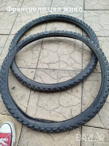 26 цола гуми за велосипед колело schwalbe land cruiser , снимка 1