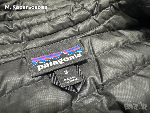 Дамско пухено яке Patagonia Down Shirt Jacket, Размер М, снимка 5 - Якета - 52958216