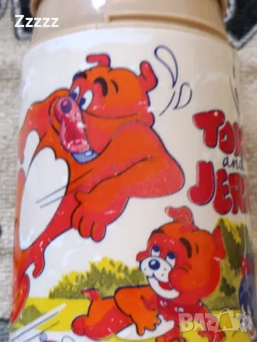 ретро хавлия и термос Том и Джери , снимка 7 - Колекции - 49715151