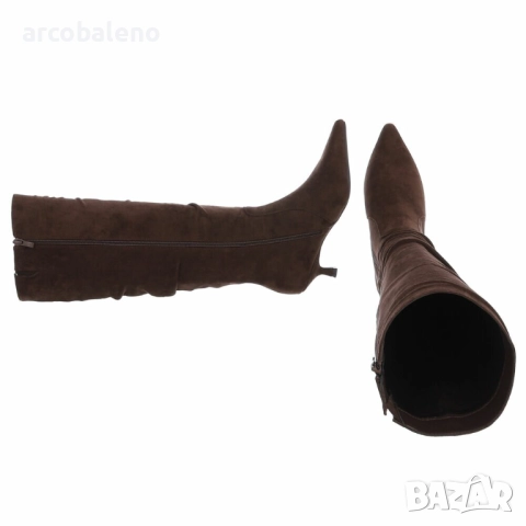 Дамски ботуши на висок ток, 4цвята , снимка 3 - Дамски ботуши - 52045196