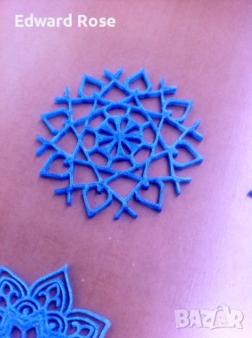 Пластмасови мандали за декорация, снимка 4 - Декорация за дома - 40261308