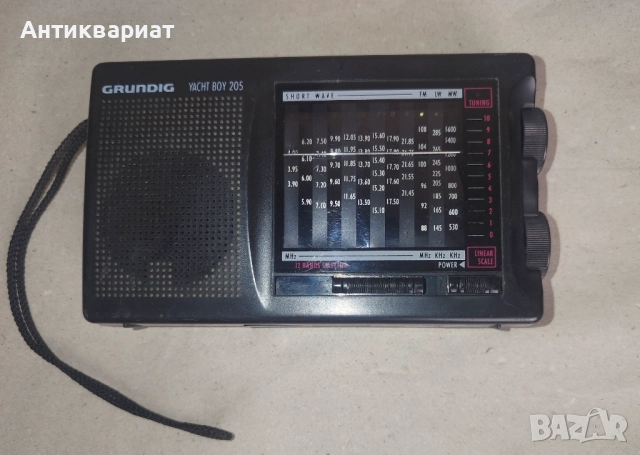 Радио Grundig Yacht Boy 205, снимка 6 - Радиокасетофони, транзистори - 52517139