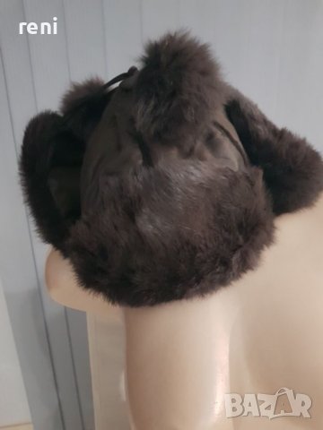 Дамска шапка естествен косъм