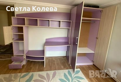 Секция, бюро, гардероб 