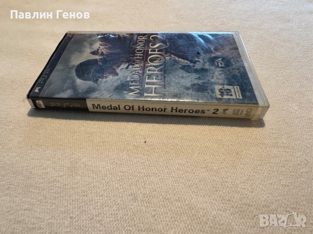 Оригинална Игра за PSP Medal of Honor: Heroes 2 , (Sony PSP), снимка 2 - Игри за PlayStation - 43482384