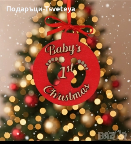 Коледна декорация за елха, снимка 5 - Декорация за дома - 52063120