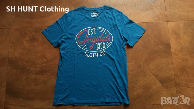 Jack & Jones Mens T-Shirt размер L-XL мъжка тениска 38-36