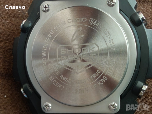 CASIO G-SHOCK  G-STEEL GST W310D-1ATEEL GST W310D-1A , снимка 5 - Мъжки - 52772719