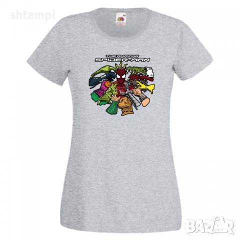 Дамска тениска Spiderman 013 Игра,Изненада,Подарък,Празник,Повод, снимка 8 - Тениски - 37282473
