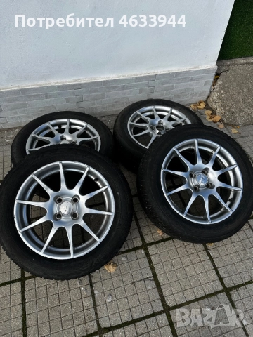 Джанти с гуми 4х100, снимка 3 - Гуми и джанти - 52555200