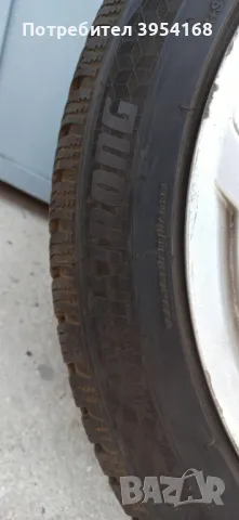 4 нови зимни гуми 225/45/17 с оригинални джанти за Ауди, снимка 2 - Гуми и джанти - 47527391
