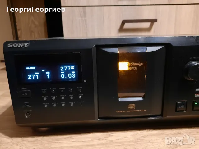 SONY CDP CX355+Teufel US 5110/1, снимка 4 - Ресийвъри, усилватели, смесителни пултове - 49292981
