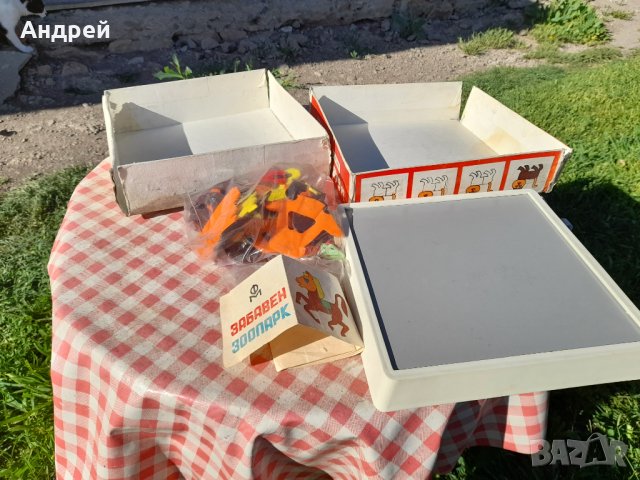 Стара детска игра Забавен Зоопарк, снимка 2 - Антикварни и старинни предмети - 32876449