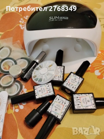 Лампа за гел лак , снимка 2 - Продукти за маникюр - 53426630