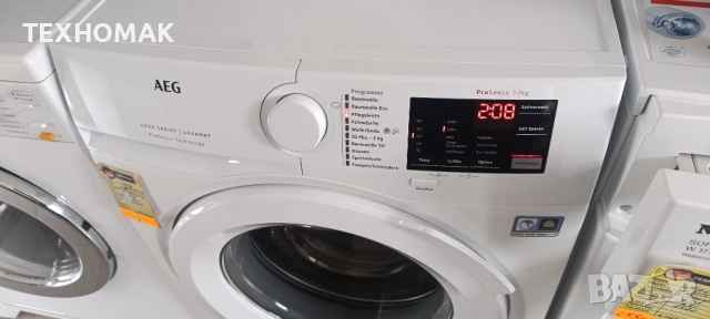 Пералня AEG 6000 клас А+++ 7кг. , снимка 4 - Перални - 52829535