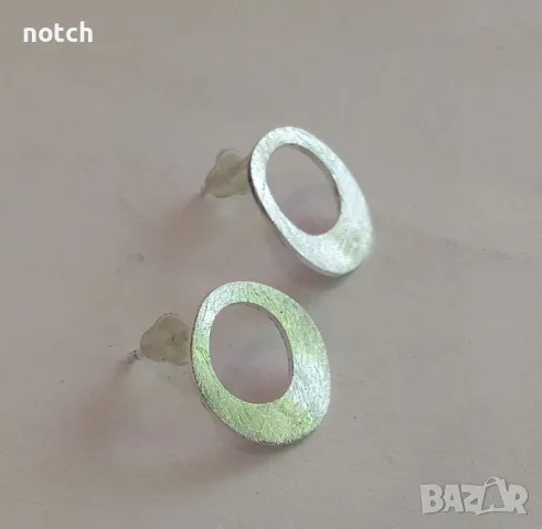 Сребърни обеци, снимка 6 - Обеци - 49974672