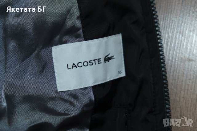 Lacoste оригинално дамско яке парка размер 36, снимка 7 - Якета - 39474604