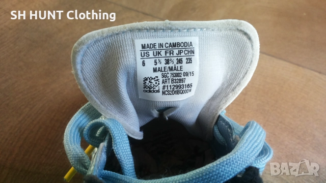 Adidas Football MESSI 15.3 BUILT TO WIN Размер EUR 38 2/3 / UK 5 1/2 детски за футбол 36-14-S, снимка 18 - Футбол - 52250464