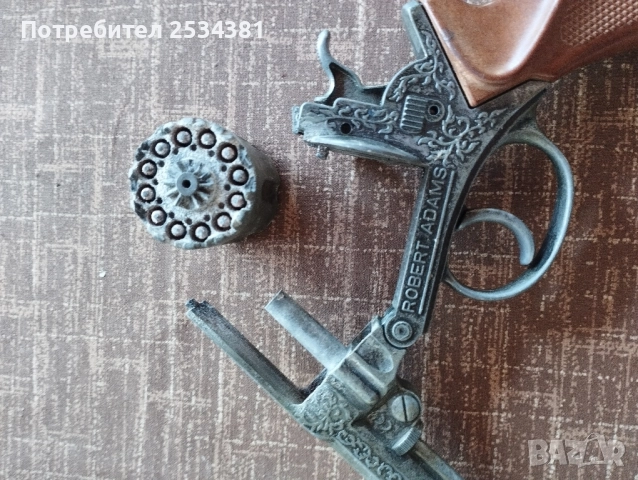 Стари метални капсови пистолети , снимка 3 - Колекции - 51600822