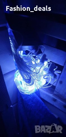 Нови Външни слънчеви светлини 3×3m 300LED с дистанционно управление Декорация, снимка 8 - Други стоки за дома - 42945471