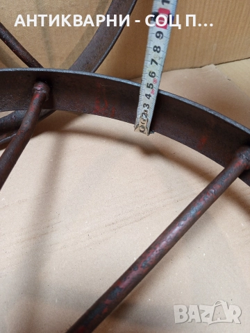 Комплект Стари Немски Метални Колела Общо Тегло 13кг. , снимка 15 - Антикварни и старинни предмети - 52930951