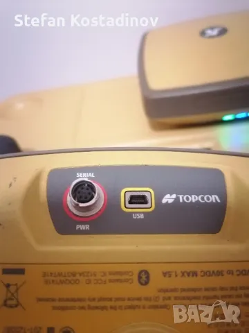 Topcon Hiper SR GNSS GPS x 2 База и Роувър , снимка 5 - Други инструменти - 49507082