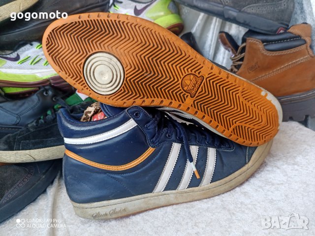 мъжки маратонки кецове  adidas® MID Leather shoes original, естествена кожа, 42 - 43,GOGOMOTO.BAZAR., снимка 6 - Маратонки - 43898777