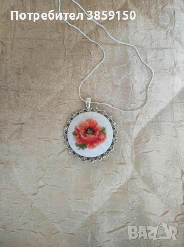 Бродирани колиета , снимка 7 - Колиета, медальони, синджири - 51914040