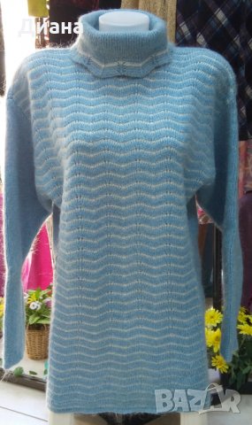 100% кашмир,мерино,ангора,мохер-дамски пуловери с поло яка