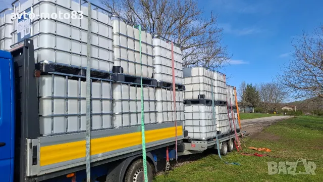 бидони за вода ibc tank 1000 от пчелен мед, снимка 3 - Друго търговско оборудване - 49856798